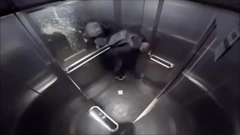 Very Funny Elevator Prank