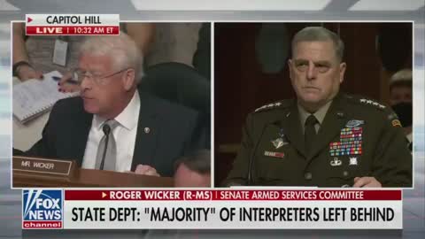 Roger Wicker slams Gen. Mark Milley, Sec. of Defense Lloyd Austin, and the Biden Administration