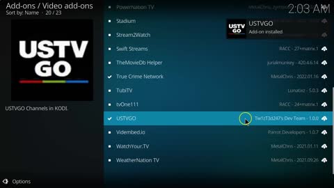 BEST kodi 19.4 Addon: USTVGO Kodi Addon