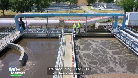 The Bulgarian water plant transforming waste into power and products