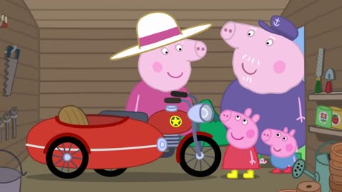 Peppa Pig _ Motorbiking _ Peppa Pig Official _ Family Kids Cartoon