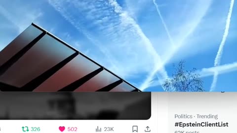 The Chemtrail Poisoning Of Our Planet Must Stop Now!