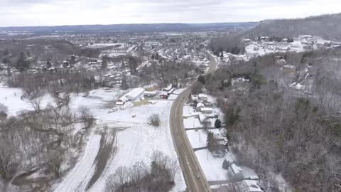 Flying DJI Phantom 4 in Cold and Snow