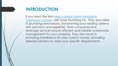 Best New custom home Services in Cashtown Corners