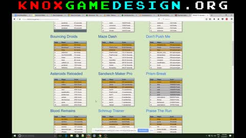 Structured Data Tool – Knox Game Design, March 2017