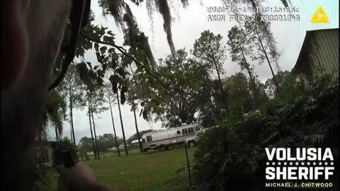 Volusia Deputy Cusimano jumps into action solo after hearing a gunshot while at a disturbance call