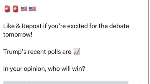 BREAKING: Debate Polls Show That Trump Beat Kamala…