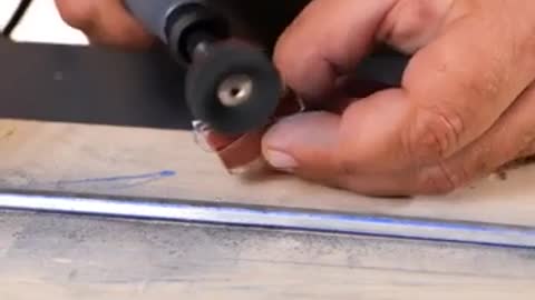 Turning metal into an awesome pencil