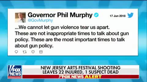 NJ Gov calls for more gun control, ignores gang history and early prison release