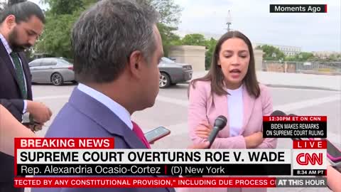 AOC Trolls Herself in Roe v. Wade Meltdown