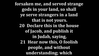 Jeremiah 5 King James version