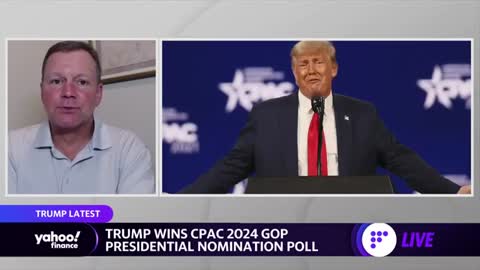 Trump teases 2024 presidential run after winning CPAC straw poll