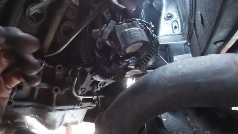 HOW TO INSTALL PART OF WIRING LOOM AND OIL PRESSURE SENSOR