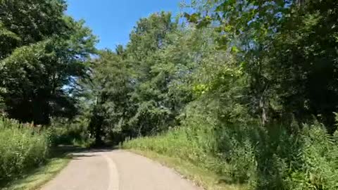 Moraine State Park Biking the Trail (1) 8.18.22