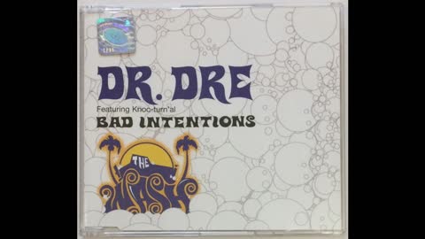 Dr.Dre feat. Knock-Turn'al - Bad Intensions