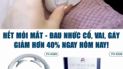 MÁY MASSAGE CỔ FUJITA HOME FH-N289 PLUS