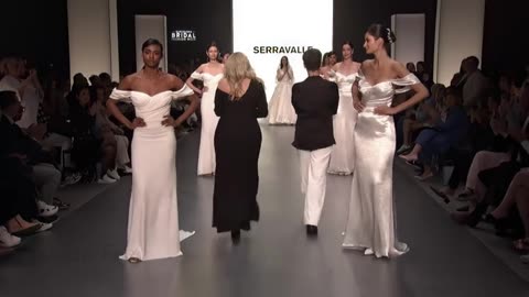 Serravalle Bridal Spring 2025 _ Barcelona Bridal Fashion Week - 4K Fashion Feed E T E! News