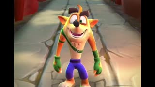 Hunter Crash Bandicoot Skin Gameplay - Crash Bandicoot: On The Run!