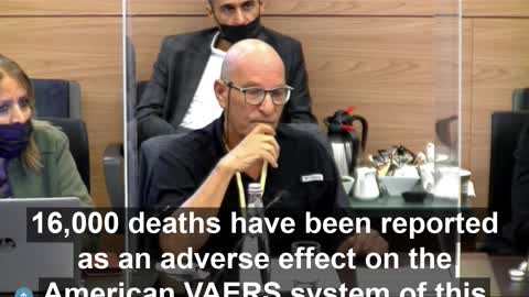 Dr. Boaz Lev - Head of Israel Management Team of Epidemics (MTE) - unaware of the Vaers deaths reports?