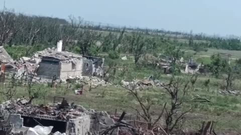 First person view of Russian soldier getting hit by Ukrainian FPV drone