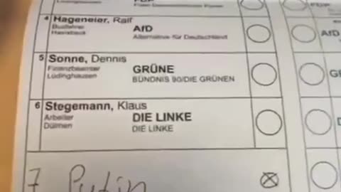 🇩🇪 German voter is based!