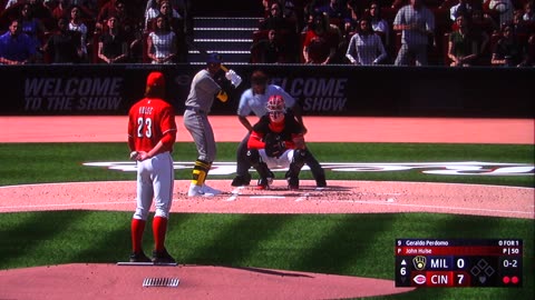 MLB The Show: Cincinnati Reds vs Milwaukee Brewers (S4 G140)