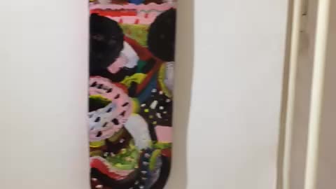 Custom Painted Skateboard