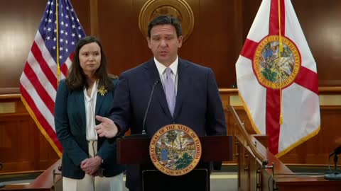 Governor Ron DeSantis comments on Disney