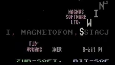 Atari 130XE Demo: Swing - Magnus Software Ltd., Poland, 1989.