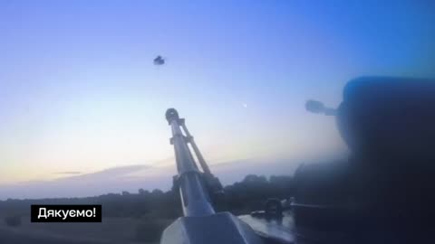 The Crew of a Gepard AAA Gun Shooting Down Shaheed Drones