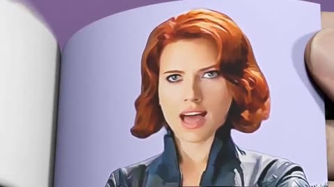 Scarlett Johansson Singing "On The Floor" FlipBook