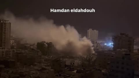 Israel drops white phosphorus munitions in Al Remal, Gaza City