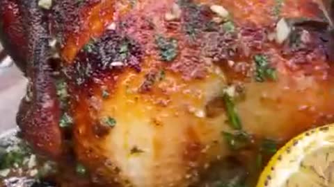 Lemon Chili Rye Rotisserie Chicken Recipe