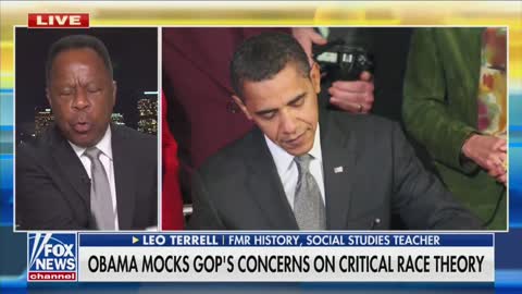 Leo Terrell SLAMS Obama: He's "The Last Person On Earth" Who Should Be Pushing Critical Race Theory