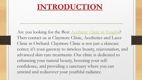 Best Aesthetic Clinic in Tanglin