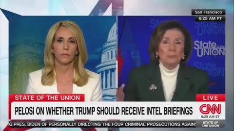 "Nancy Pelosi Confronts Trump's 'Bloodbath' Hoax Claims on CNN"