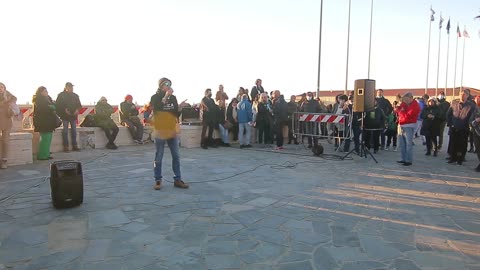 2021-12-12/04 - Manifestazione a Viareggio. Intervento del Dr. Massimiliano Marchi