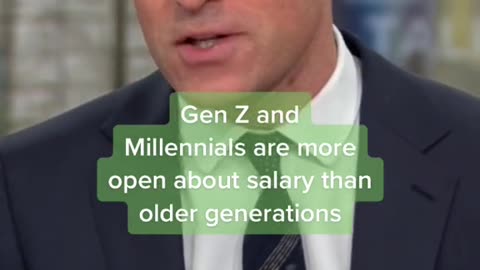 Gen Z and Millennials are more open about salary than older generations