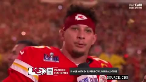 “Gotta Give God the Glory”: Mahomes Thanks the Lord in Post-Game Speech