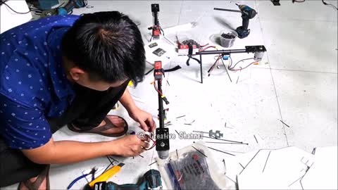 BUILD A QUADCOPTER WITH 775 Motor DC 12v