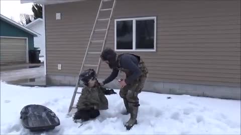 Yooper Sledding