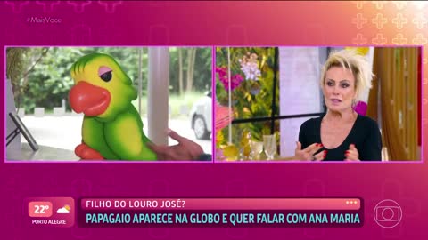 Ana Maria Braga chora com a chegada do "filho" do Louro José