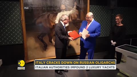 Italian authorities seizes yachts and villas from Russian oligarchs | Russia-Ukraine Conflict | WION