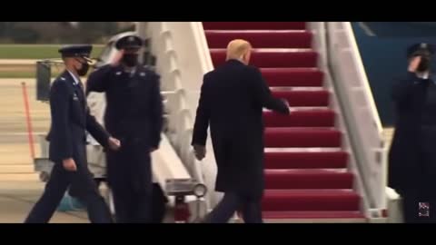 Biden Mission impossible stairs vs Trump