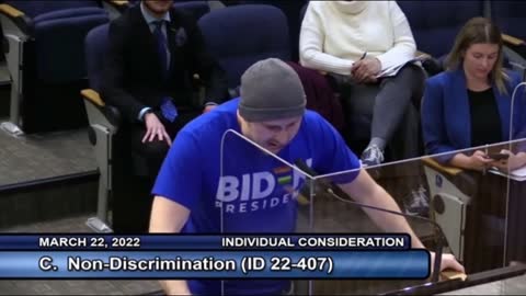 HILARIOUS: Alleged liberal melts down over trans rights in front of mayor