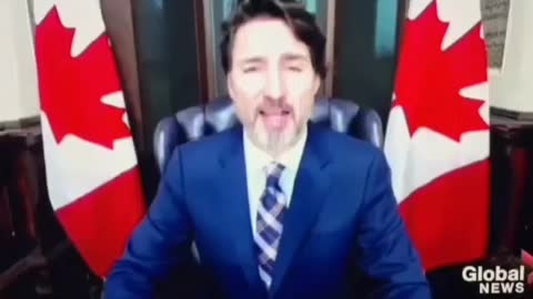 Trudeau admits great reset