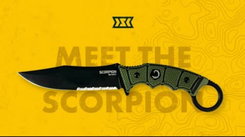 The Scorpion Blade Outdoor Knife by Defend Supply