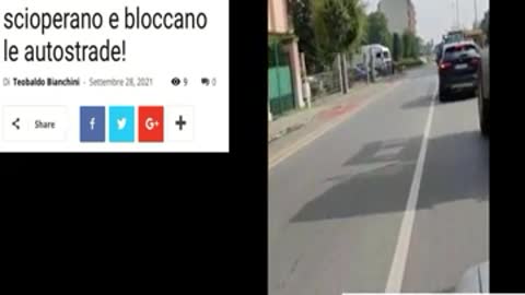 Protesta dei camionisti oscurata dalle TV