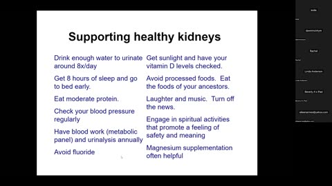 49. Kidney Rehabilitation Protocol - Functional Medicine