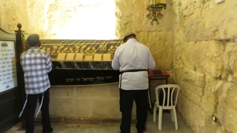 David's Tomb in the Old City, Jerusalem. Come walk with me, Steve Martin